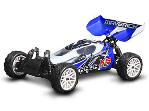 Автомобиль Maverick Strada XB EVO 1:10 багги 4WD электро синий RTR [MV12601 Blue]